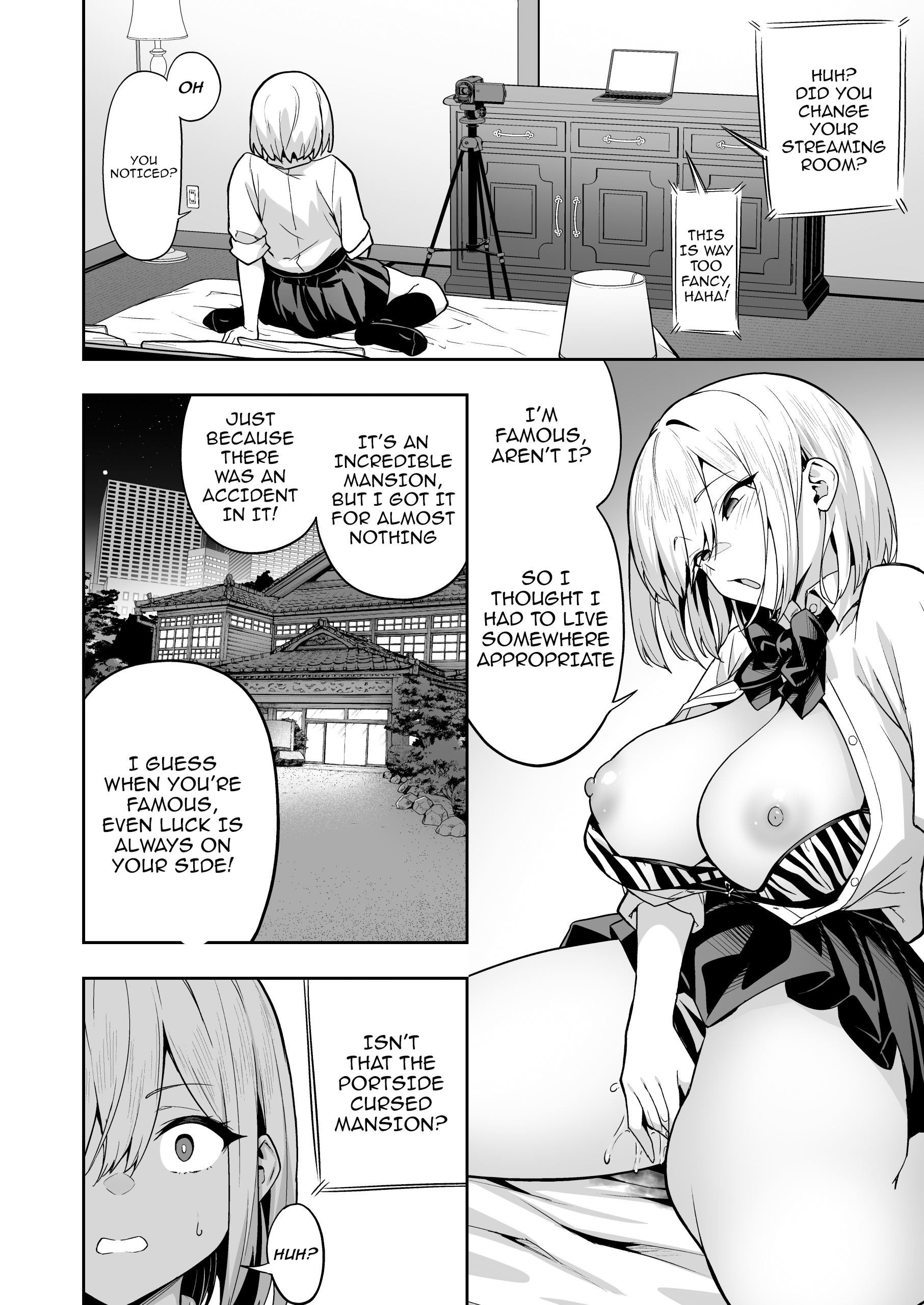 Hentai Manga Comic-A Female Streamer's Raw Paranormal Experience-Read-7